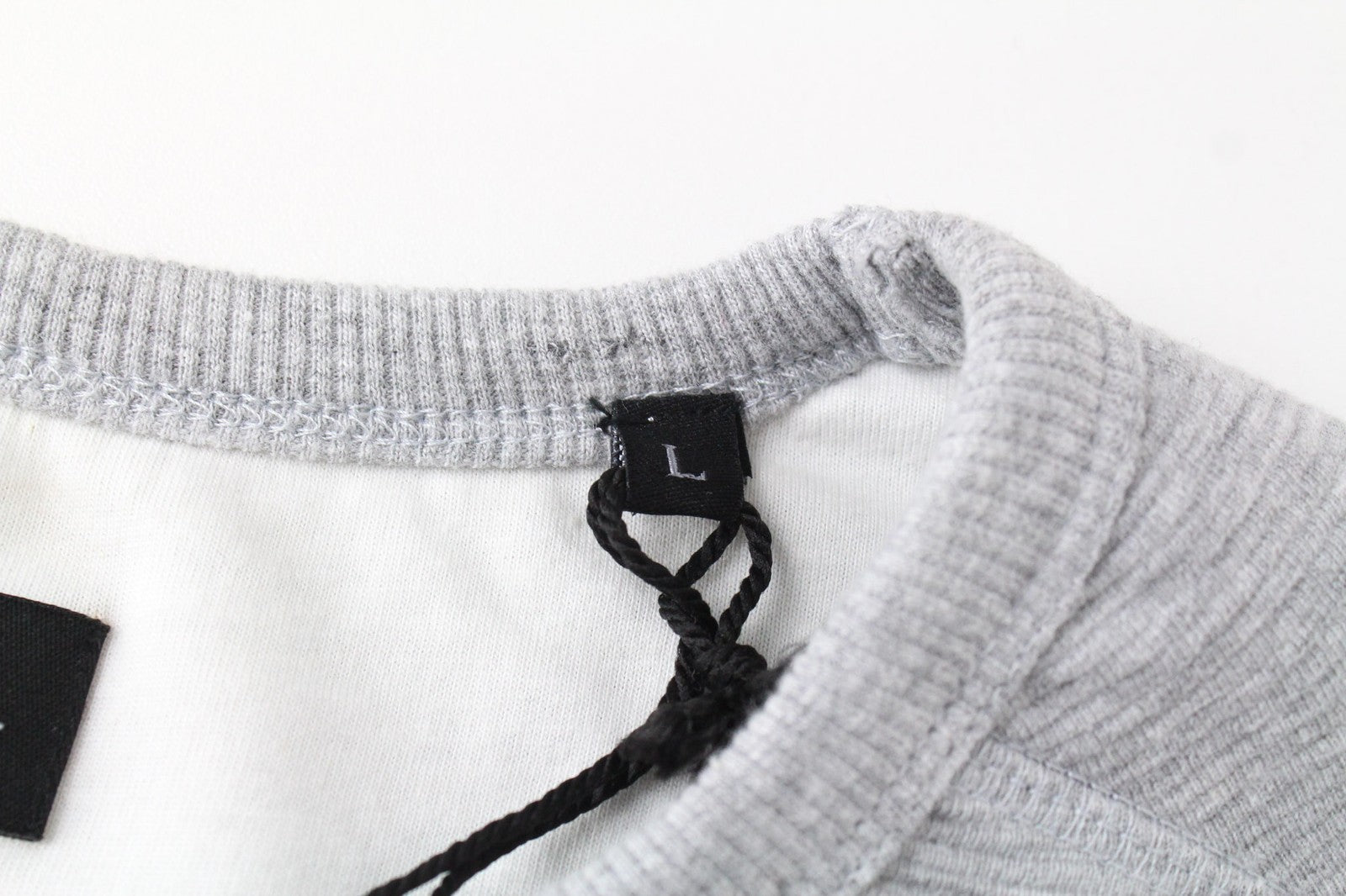 DIESEL S-Willard 0TAMH Men's Sweatshirt L Grey Melange Jersey Crew Neck