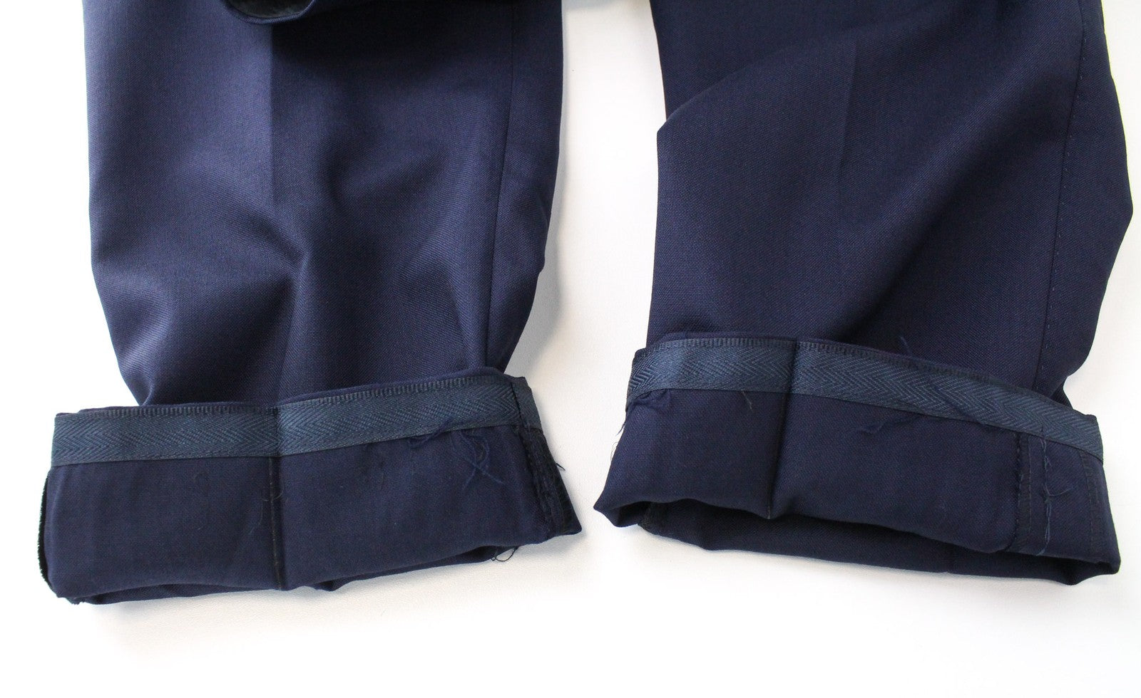 SUITSUPPLY La Spalla UK36R Blue Wool Suit 2Pc Double-Breasted Pleated