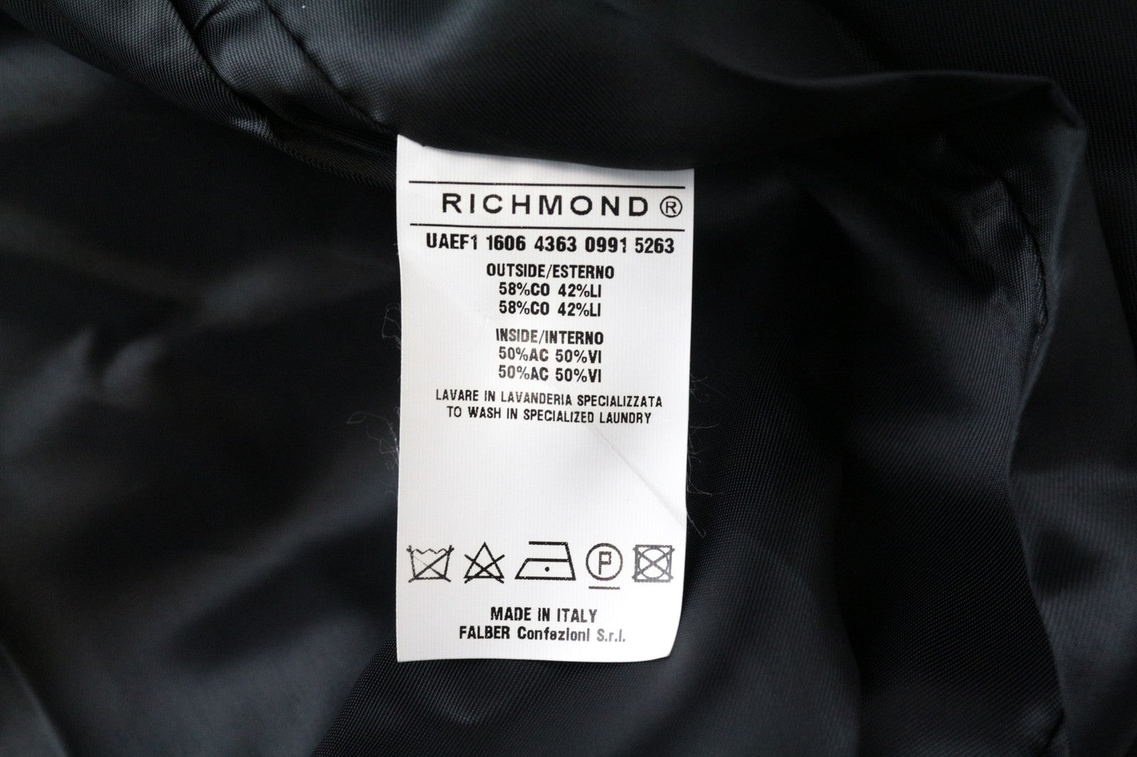 JOHN RICHMOND Men's Jacket 52 Green Cotton Linen Zipped Hooded Lightweight