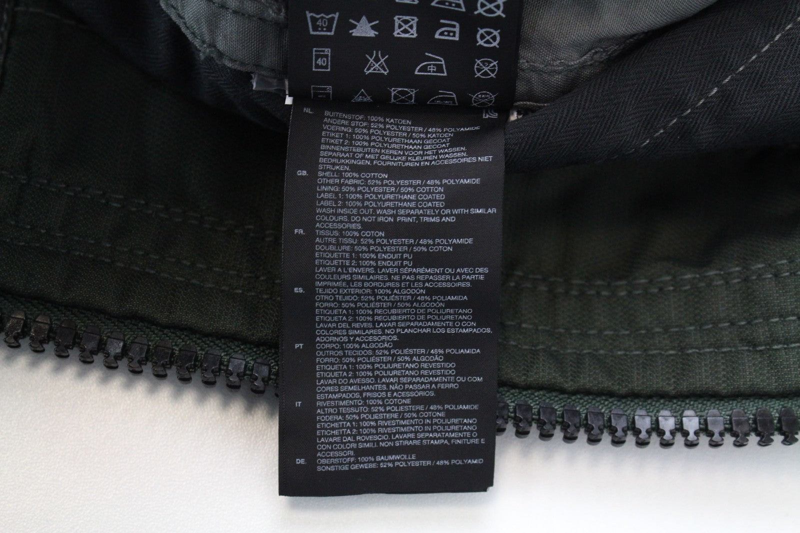 G-STAR Men's M Twill Green Duck Hunt Print Rovic Overshirt Jacket