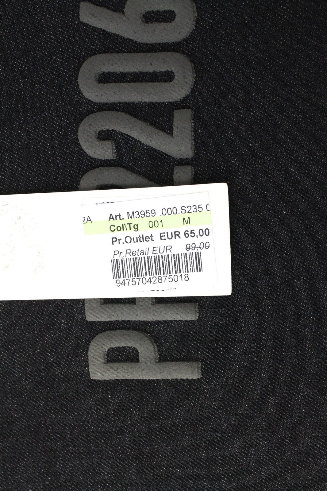 REPLAY Men's Sweatshirt M Grey Pullover Cotton Blend Long Sleeve Pocket