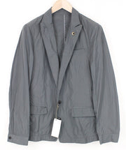 RICHMOND Men's Jacket IT48 Grey 2-Button Unlined Designer Lightweight