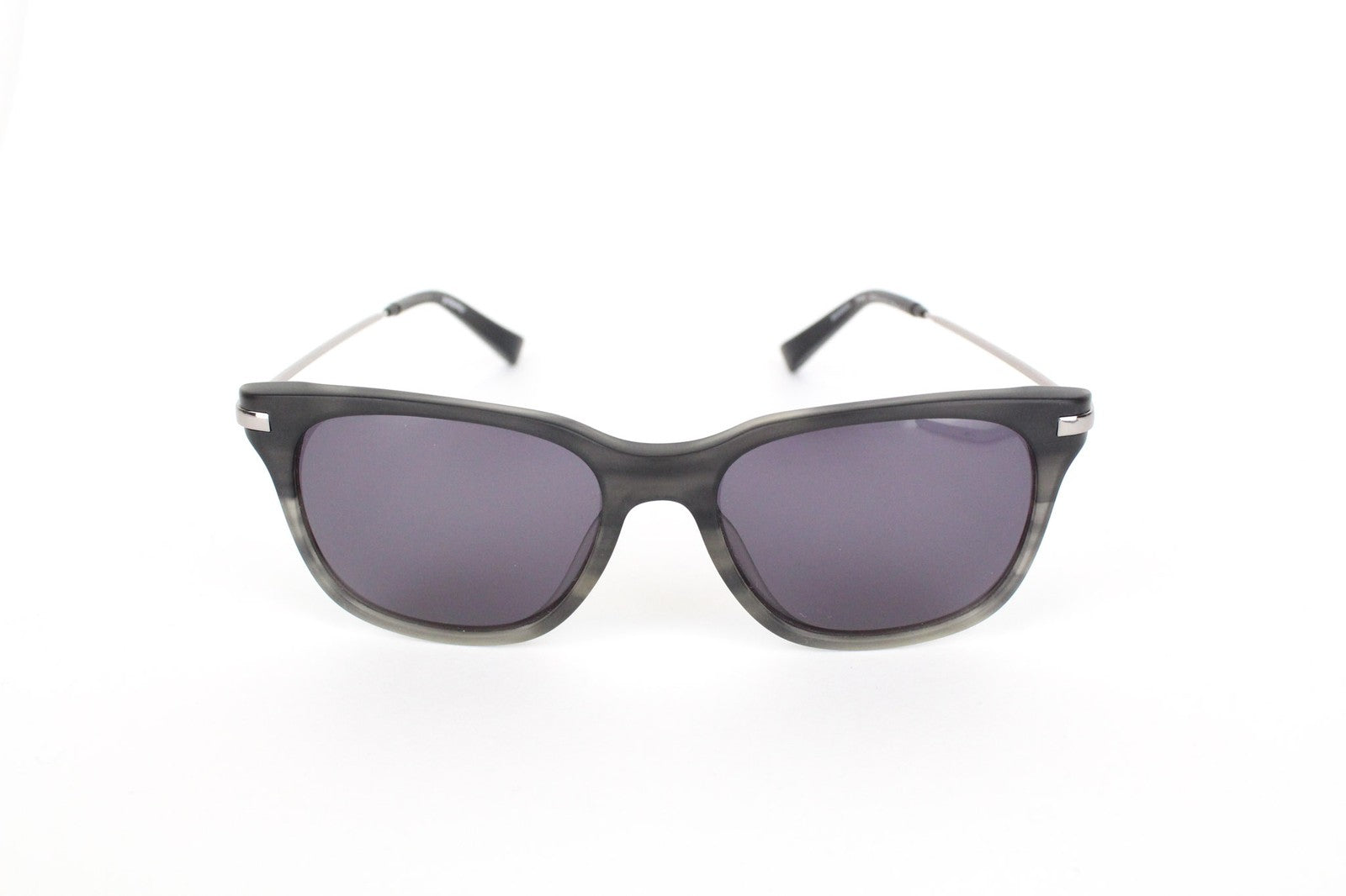 SUITSUPPLY Men's Black Polarized Square Sunglasses One Size Patterned