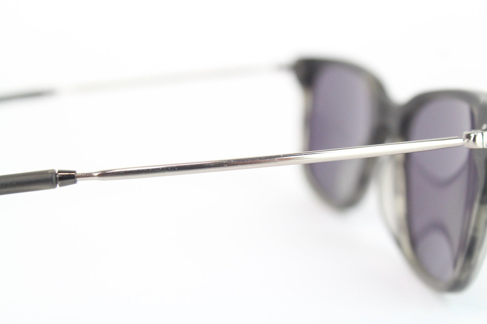 SUITSUPPLY Men's Black Polarized Square Sunglasses One Size Patterned