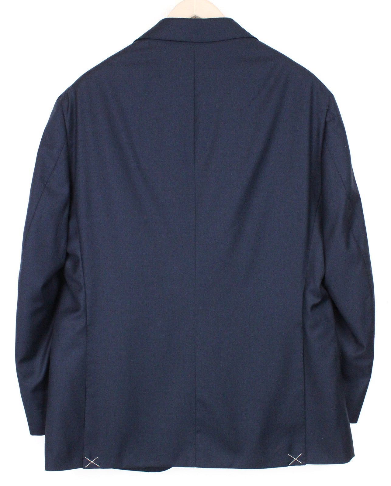 SUITSUPPLY La Spalla UK46S Men's Blue Wool Suit 2Pc Classic Single-Breasted