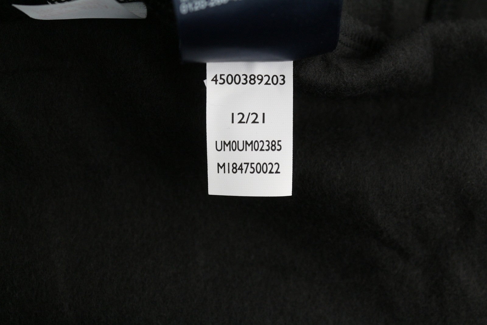 TOMMY HILFIGER OH Men Hoodie XL Pullover Black Front Logo Pyjama Top Sleepwear