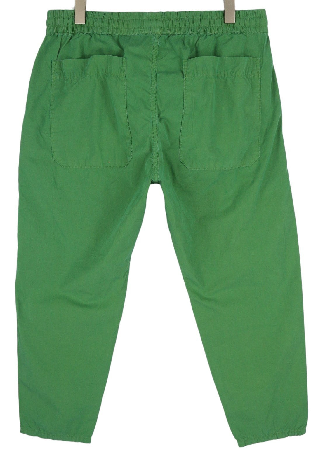 ANTONY MORATO Men Trousers W36 Green Drawstring Elastic Waist Regular Fit Logo