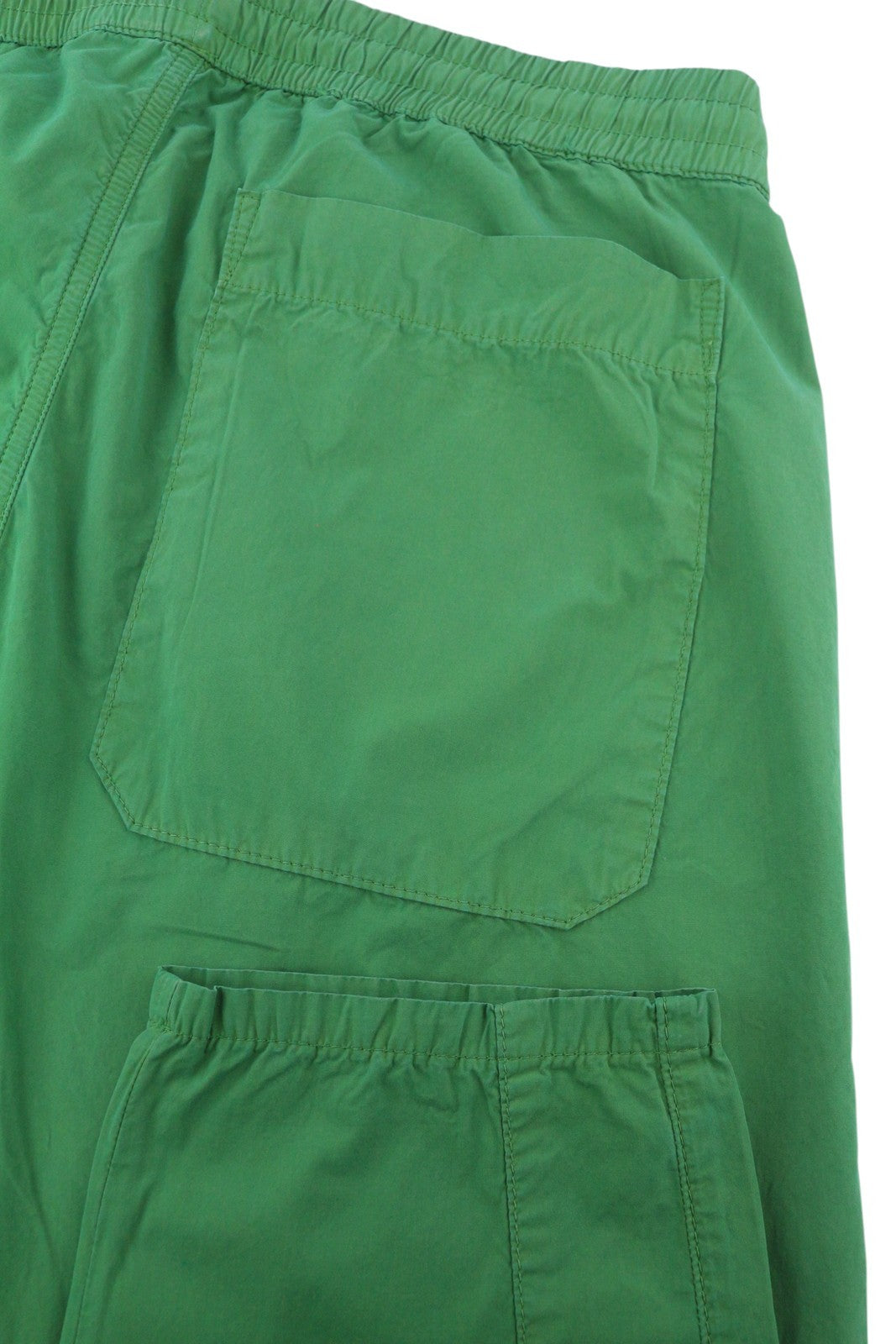 ANTONY MORATO Men Trousers W36 Green Drawstring Elastic Waist Regular Fit Logo