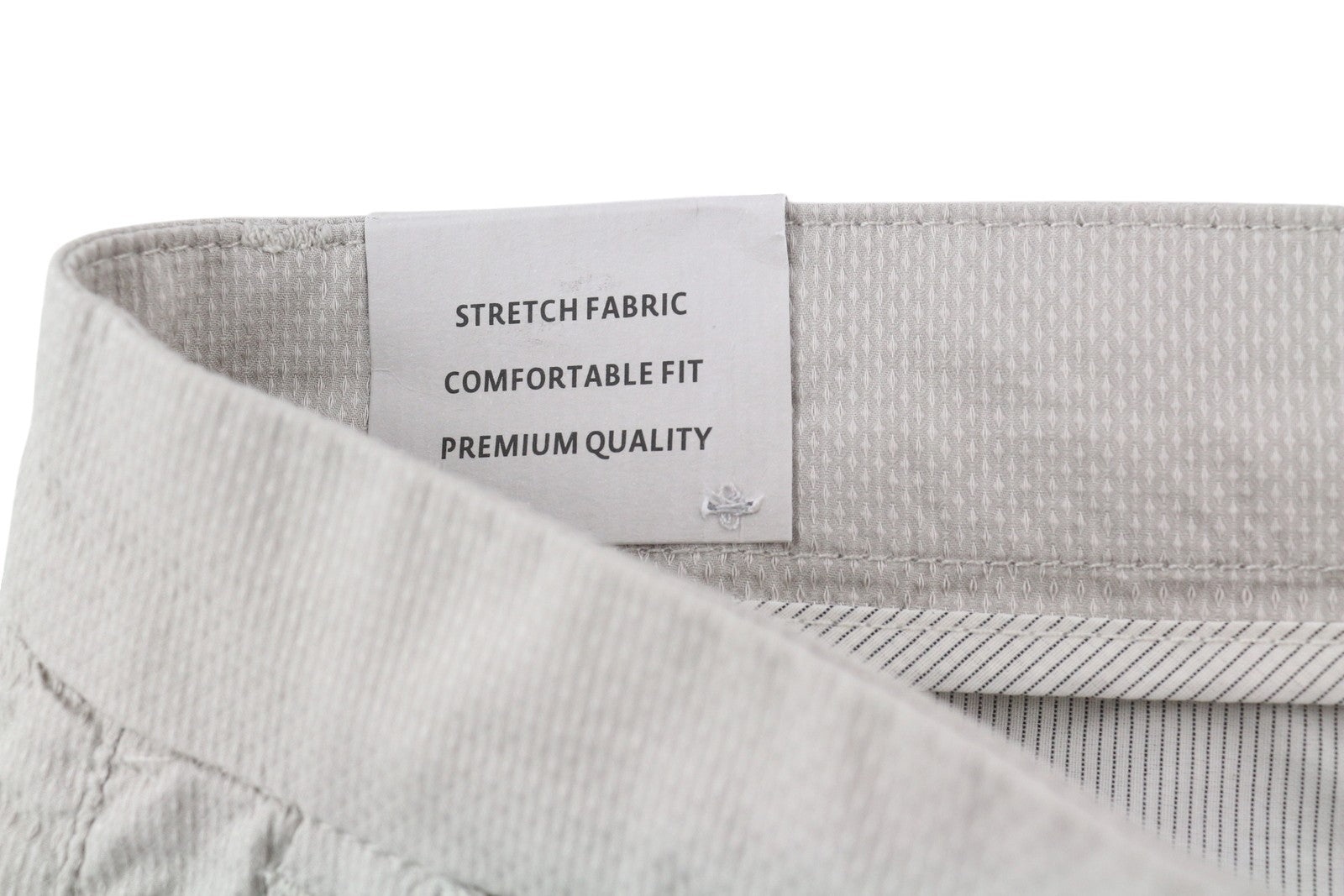 ANTONY MORATO Bryan Men Trousers W34 Grey Chino Skinny Fit Stretch Patterned