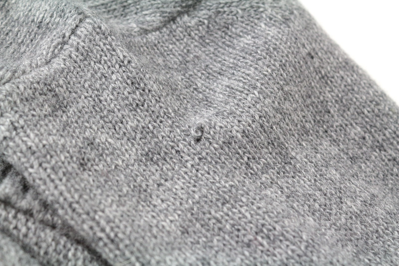 REPLAY Women's Jumper S Grey Melange Knit Wool Blend Crew Relaxed Fit