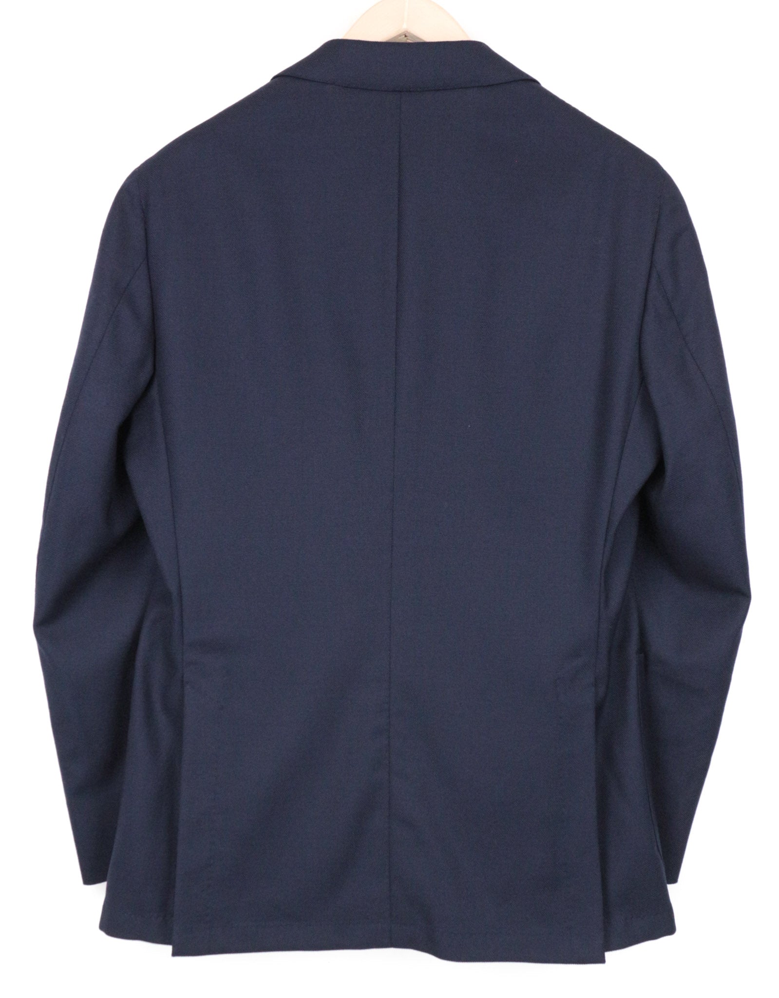 SUITSUPPLY Havana Men's UK38S 3-Piece Blue Slim Fit Wool Stretch Suit