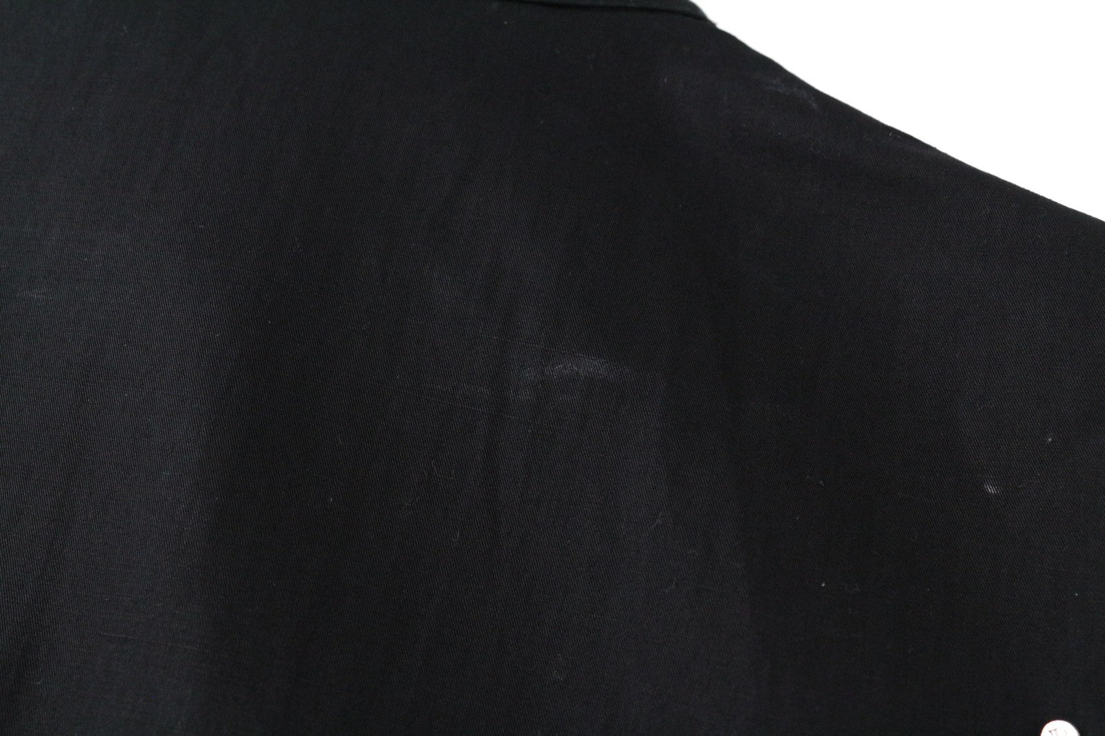 JOHN RICHMOND Men's Jacket 48 Black Single-Breasted Lightweight Cotton