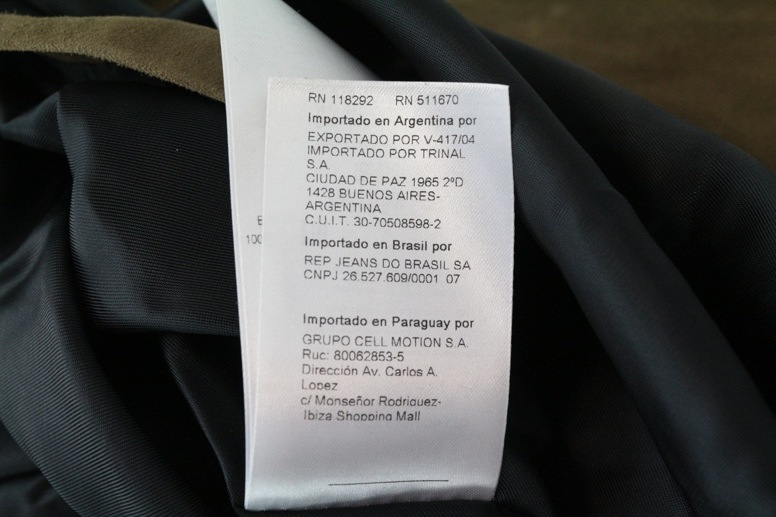 RICHMOND Men's Jacket XL Brown Goat Skin Zipped Belted Single-Breasted