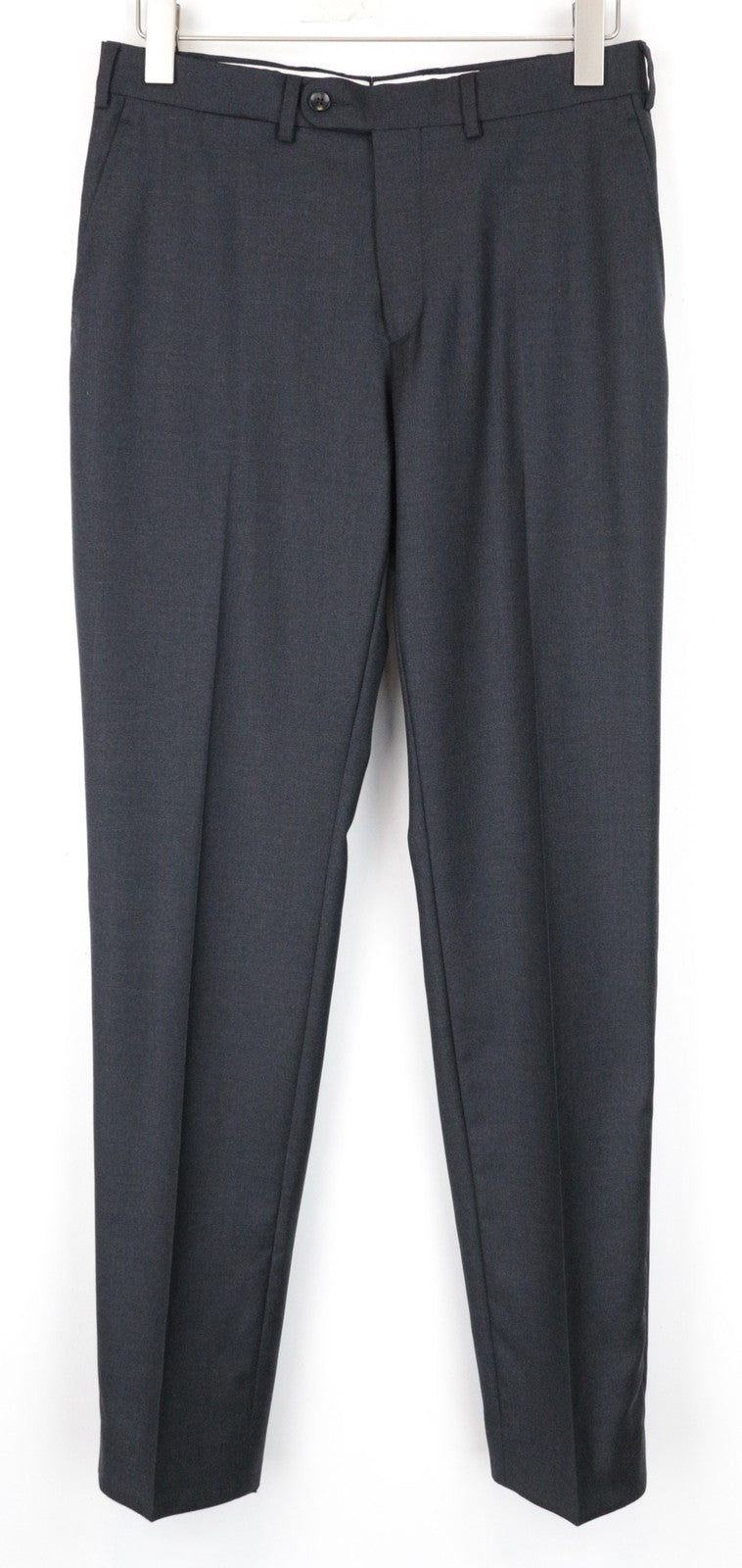 SUITSUPPLY Napoli Suit UK36R Men's 2Pc Slim Melange Wool Dark Grey Formal