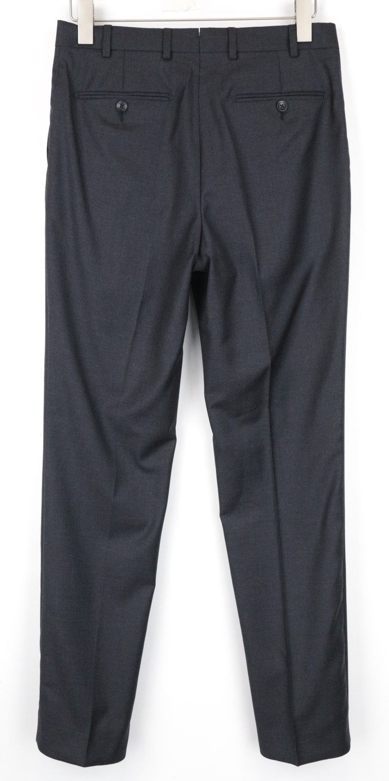 SUITSUPPLY Napoli Suit UK36R Men's 2Pc Slim Melange Wool Dark Grey Formal