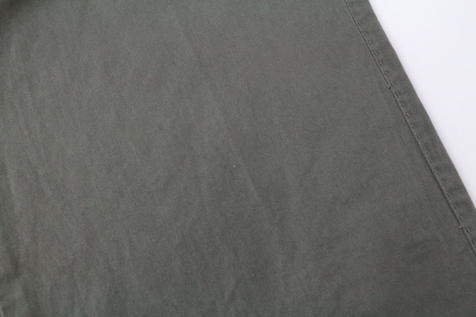 SUITSUPPLY Porto Novo Men's Trousers UK32R Green Slim Fit Stretch Chinos