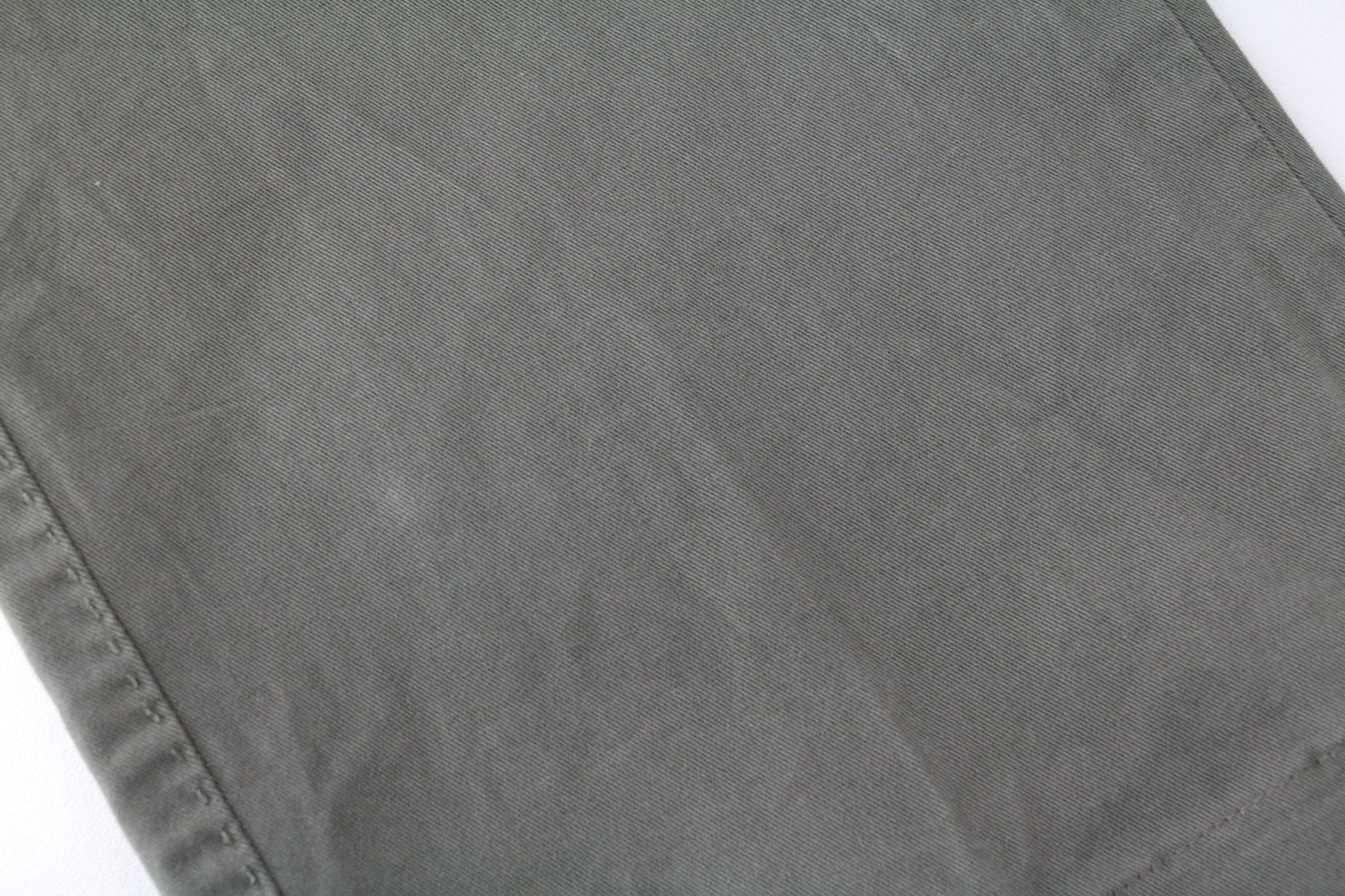 SUITSUPPLY Porto Novo Men's Trousers UK32R Green Slim Fit Stretch Chinos