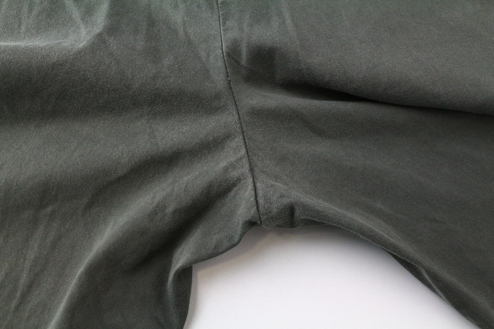 SUITSUPPLY Porto Novo Men's Trousers UK36R Green Cotton Pleated Chino Pants