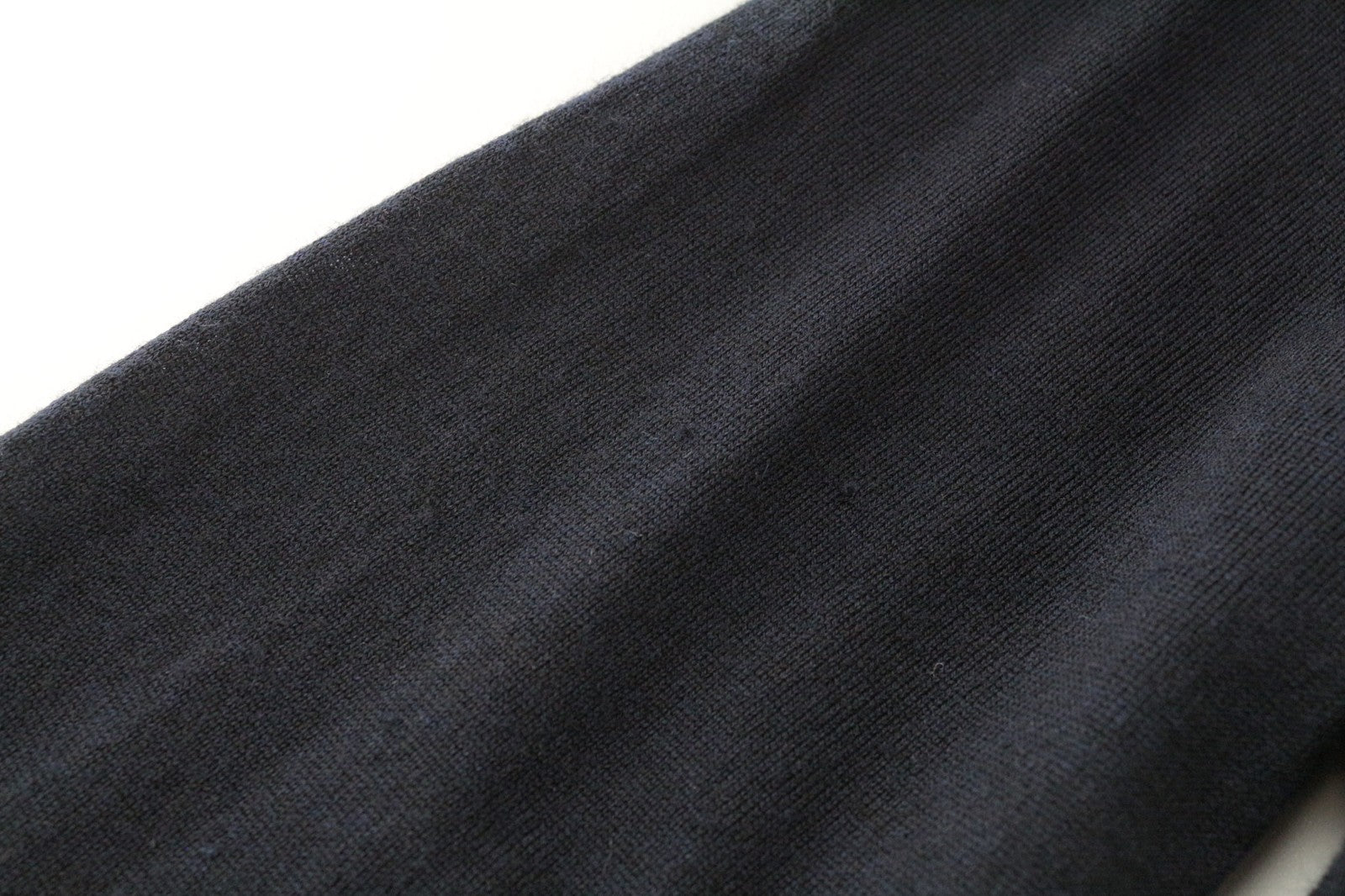 SUITSUPPLY Sweatshirt S Men's Navy Merino Wool Pullover Long Sleeve Jumper