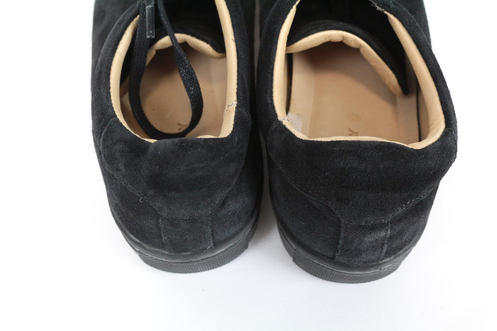 SUITSUPPLY Trainers EU41 Men's Brown Suede Leather Lace-Up Casual Sneakers