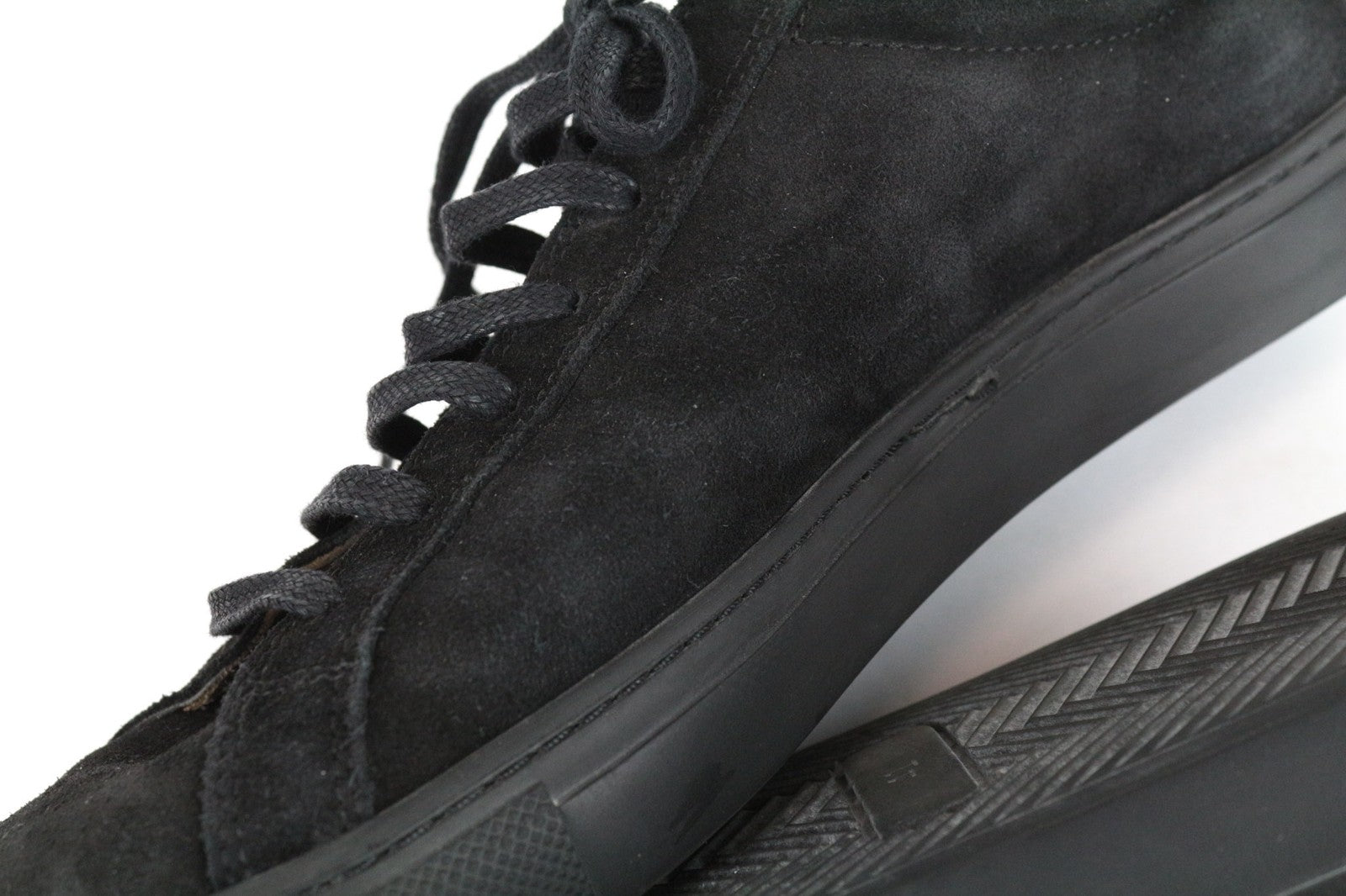 SUITSUPPLY Trainers EU41 Men's Brown Suede Leather Lace-Up Casual Sneakers