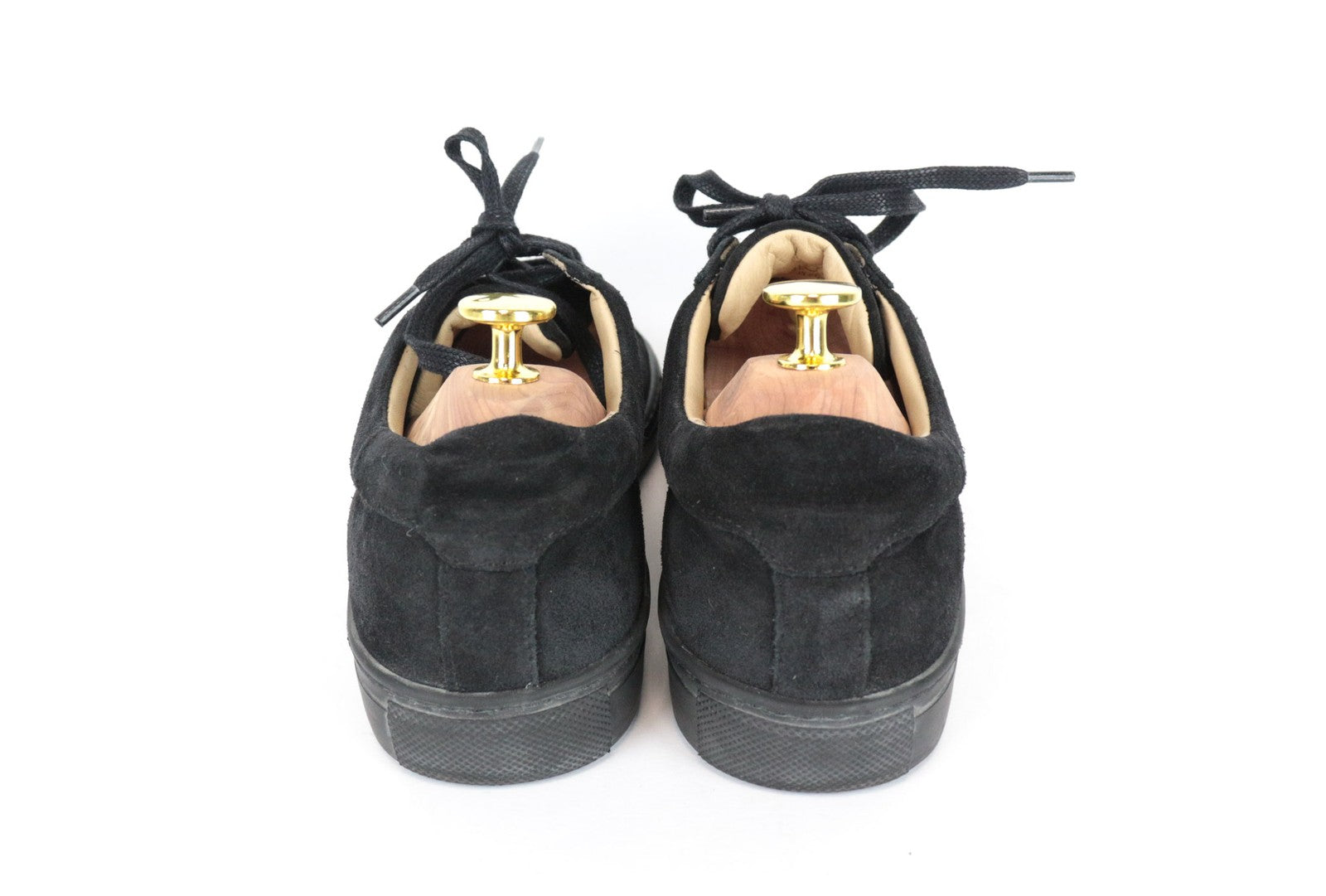 SUITSUPPLY Trainers EU41 Men's Brown Suede Leather Lace-Up Casual Sneakers