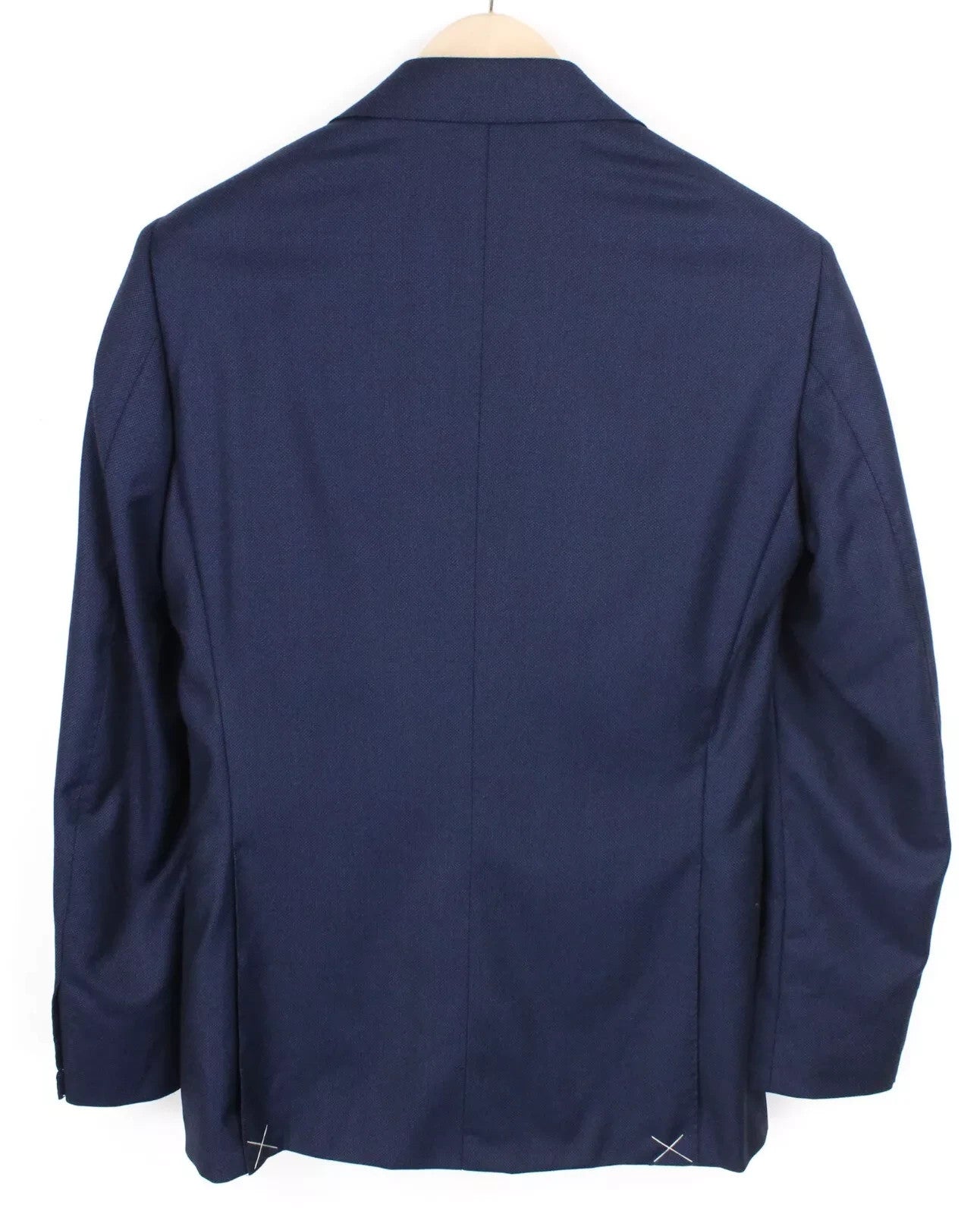 SUITSUPPLY La Spalla Men's Two-Piece Suit UK36R Blue Wool One Button Front