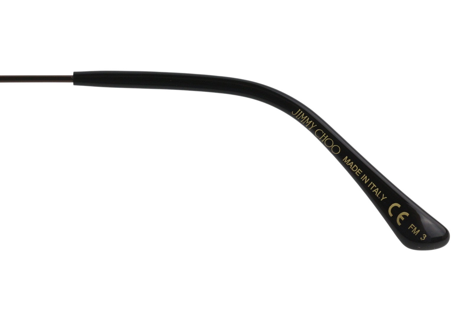 JIMMY CHOO Olly/S Women Sunglasses OS Brown Tinted Pilot Casual Logo RRP€270