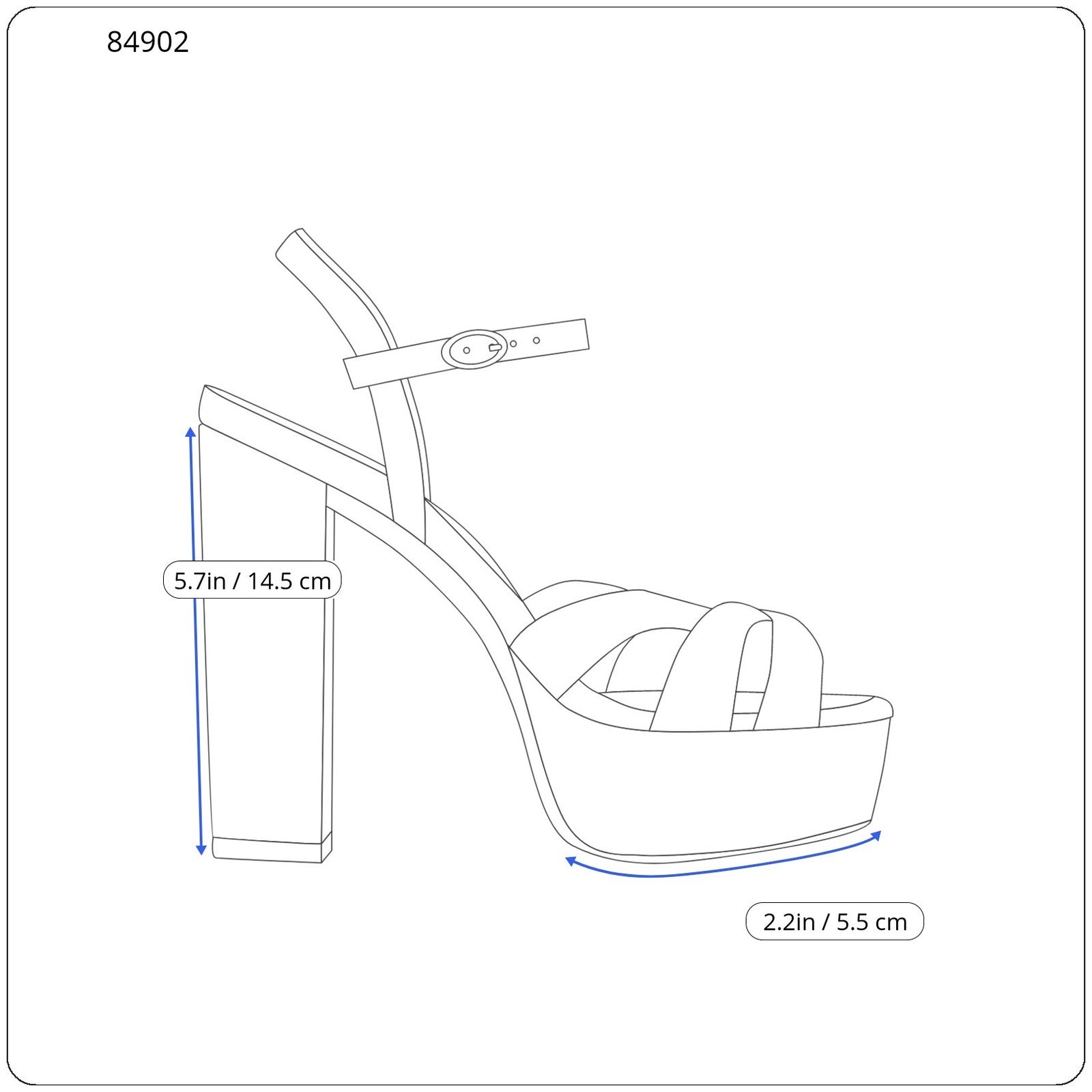 EMPORIO ARMANI X3P738 Women Heels EU37 Black Satin Open Toe Platform Sandals