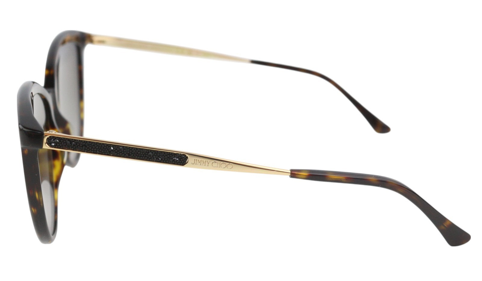 JIMMY CHOO Belinda/S Women Sunglasses OS Brown Animal Print Cat-Eye RRP€269