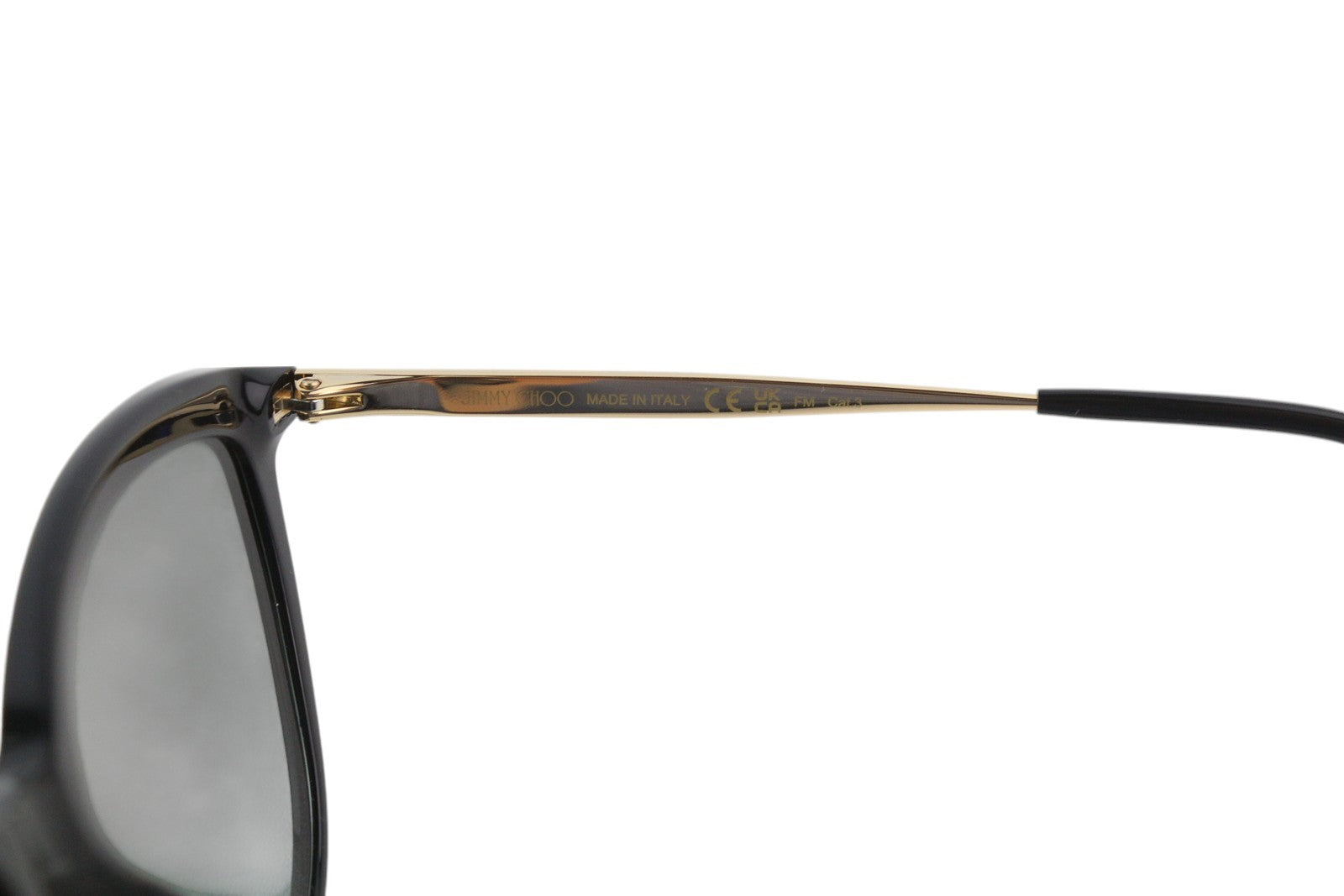JIMMY CHOO Belinda/S Women Sunglasses OS Black Tinted Print Cat-Eye RRP€269