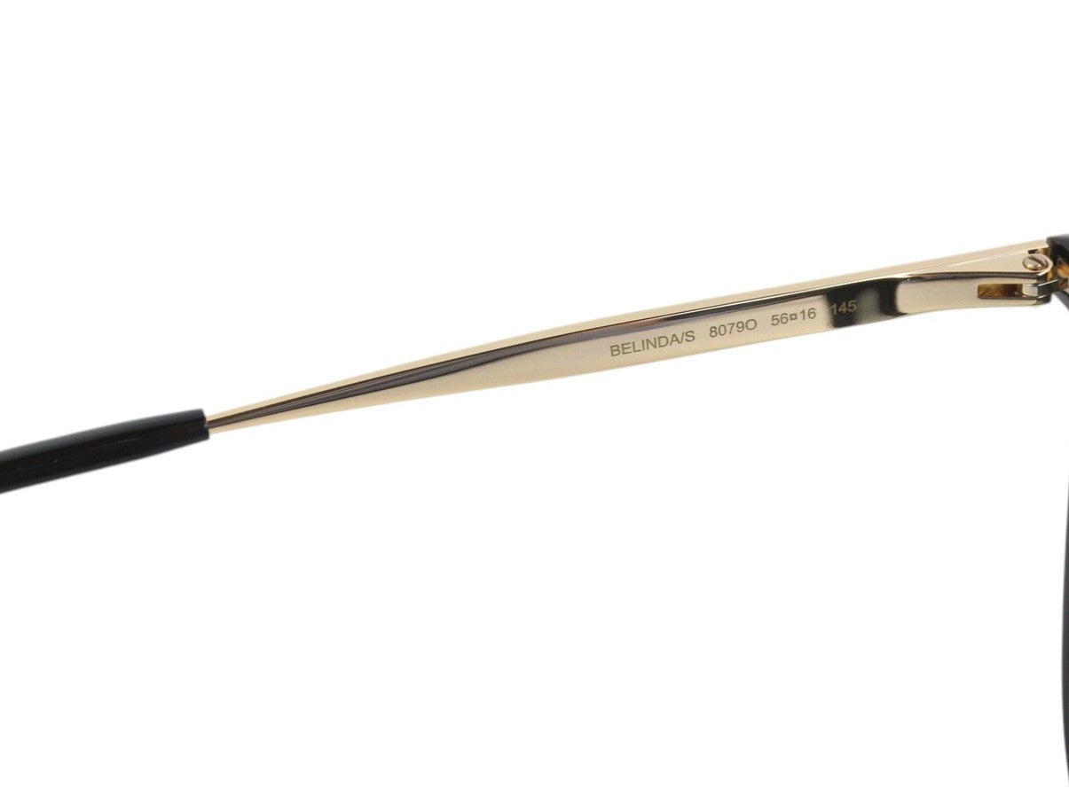 JIMMY CHOO Belinda/S Women Sunglasses OS Black Tinted Print Cat-Eye RRP€269