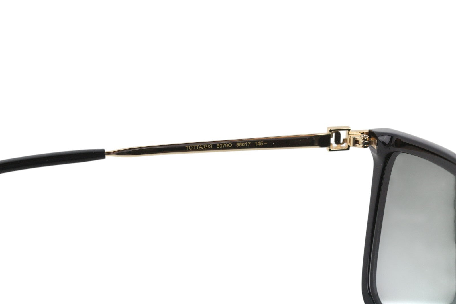 JIMMY CHOO Totta/G/S Women Sunglasses OS Black Tinted Square Casual RRP$319