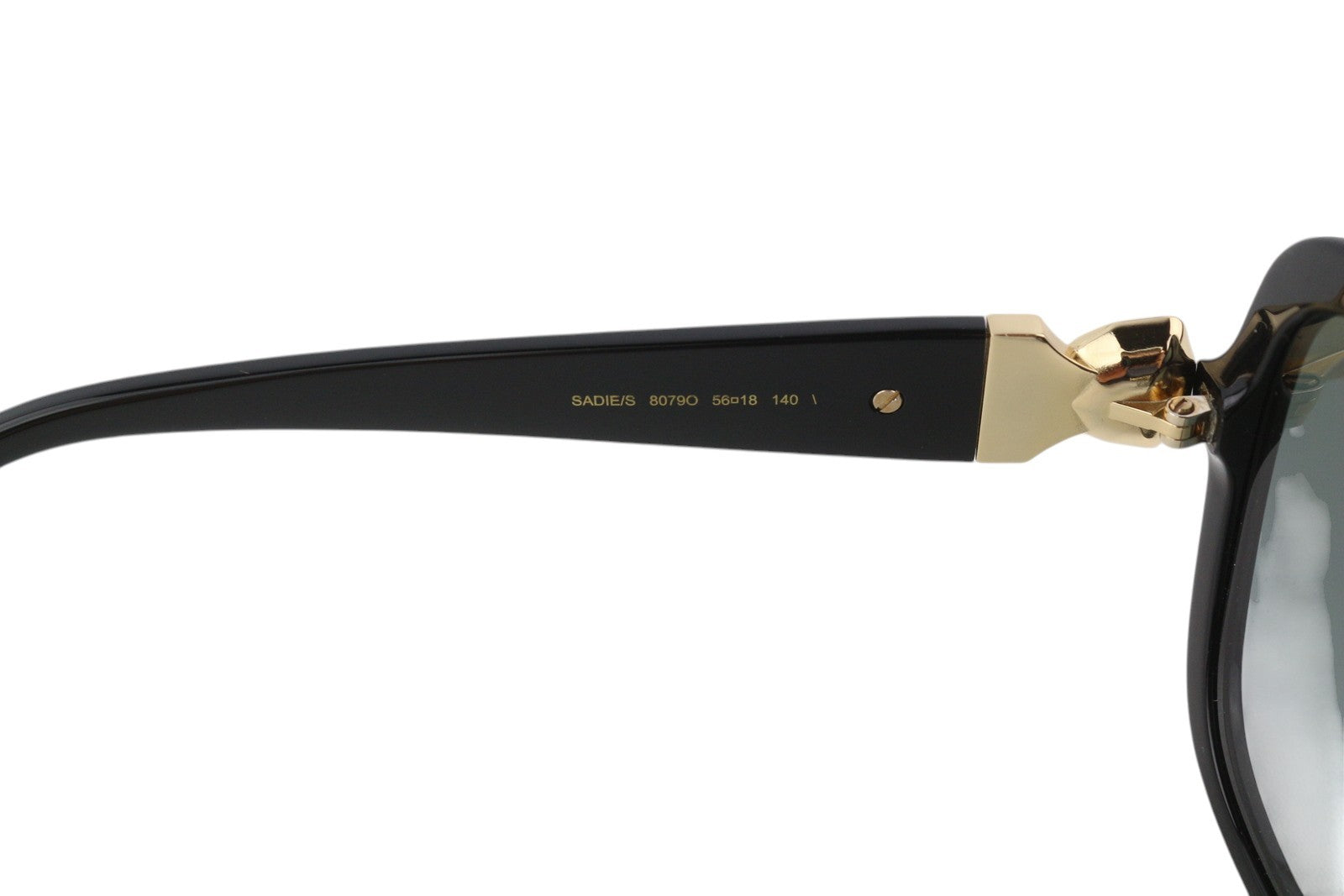 JIMMY CHOO Sadie/S Women Sunglasses OS Black Tinted Square Casual Logo RRP€340