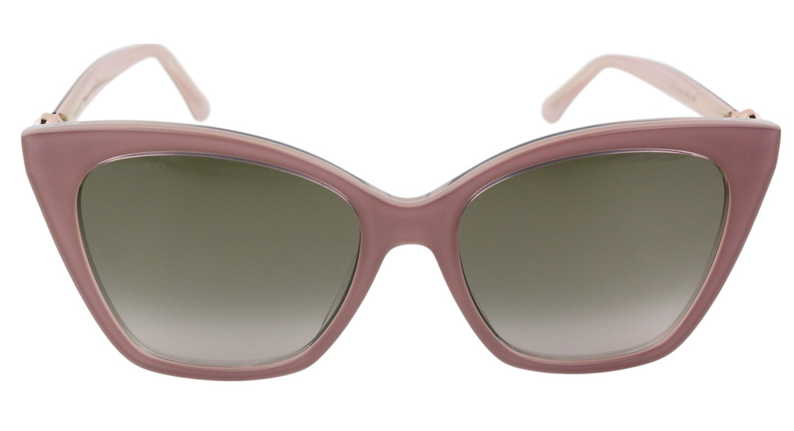 JIMMY CHOO Rua/G/S Women Sunglasses OS Pink Tinted Cat-Eye Casual Logo RRP€340