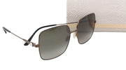 JIMMY CHOO Lili/S Women Sunglasses OS Brown Tinted Square Casual Logo RRP€270