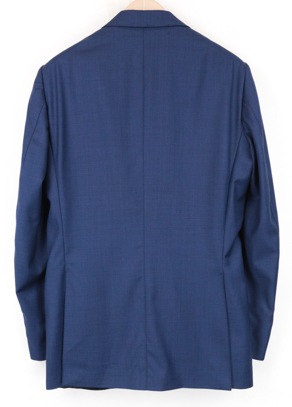 SUITSUPPLY Lazio Men's Wool Slim Suit UK40L S110 Melange Blue 2-Piece