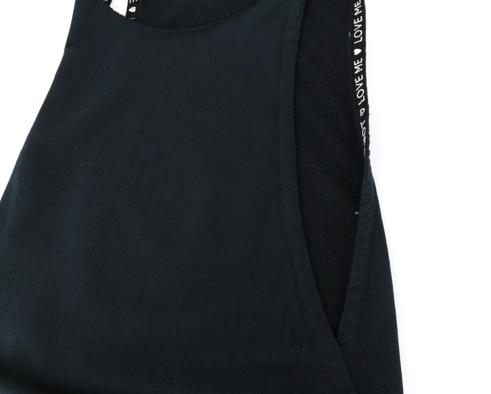 SCOTCH & SODA Ams Blauw Women's S Black Cotton Sleeveless Summer Tank Top