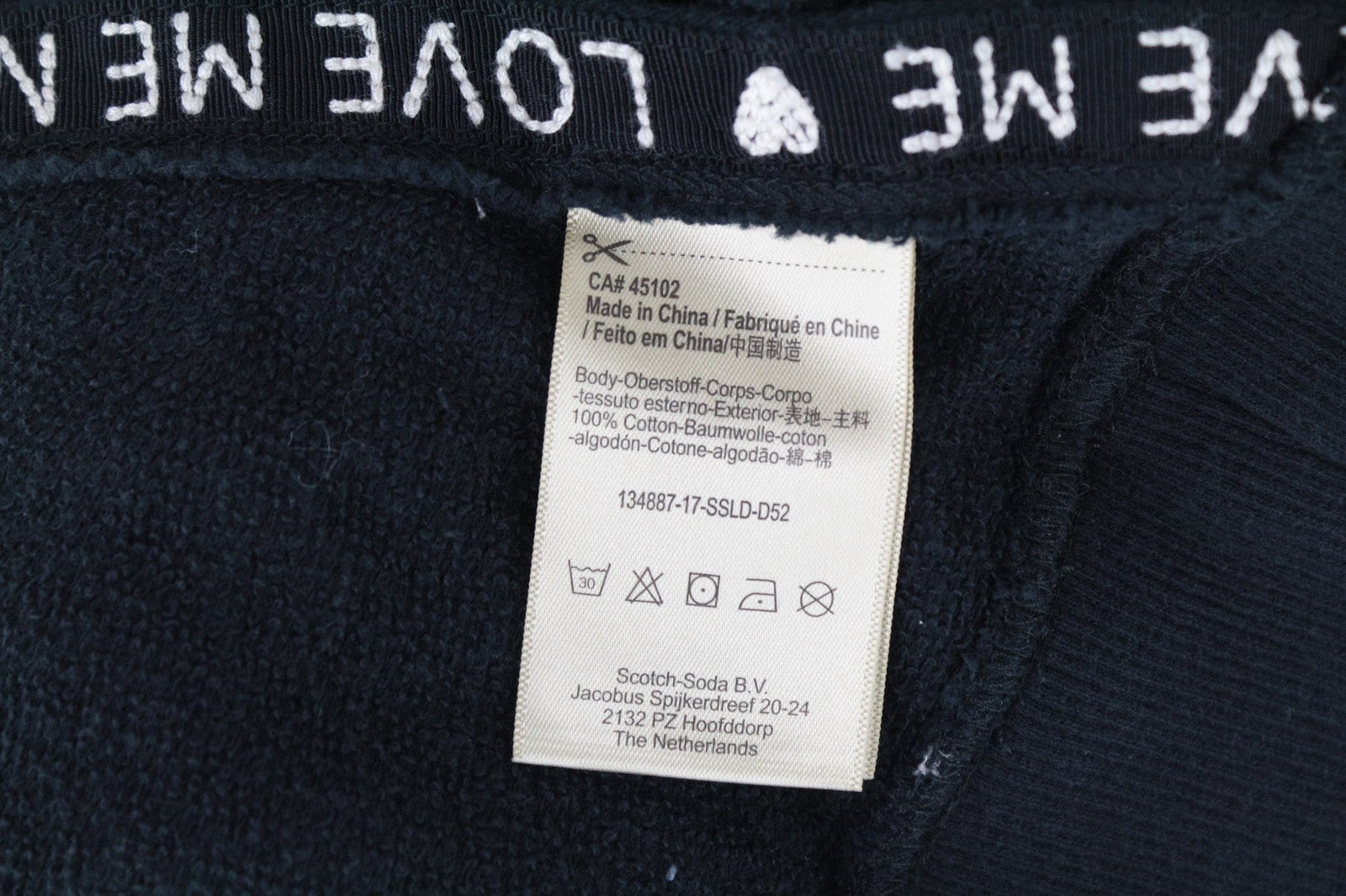 SCOTCH & SODA Ams Blauw Women's S Black Cotton Sleeveless Summer Tank Top