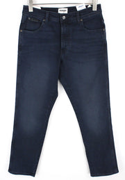 WRANGLER Texas Jeans W31 L32 Men's Slim Fit Blue Stretch Zip Fly High Rise