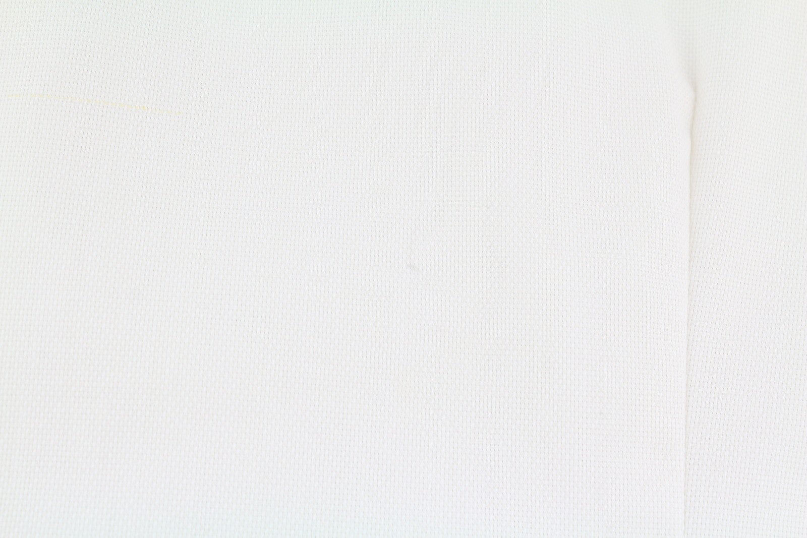 CALVIN KLEIN Structure Solid Slim Men Shirt 40 L Off White Cotton Button Light