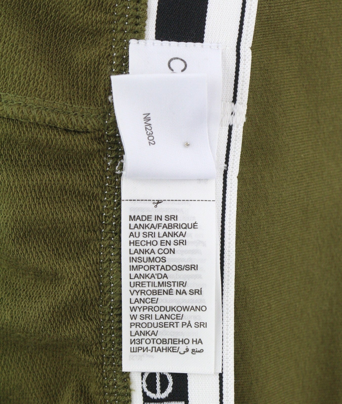 CALVIN KLEIN Men Trousers M Green Jogger Elastic Waist Pockets Tricot Stretch