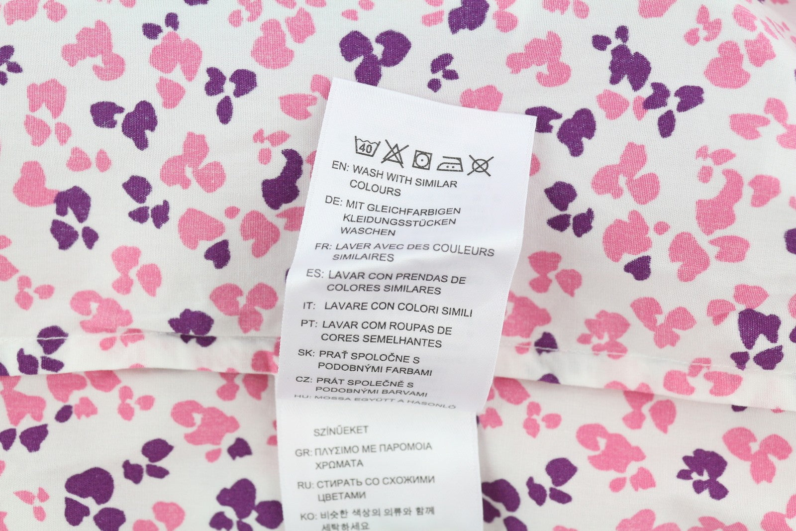 GANT Clover Garden Stretch Women Shirt EU38 Casual Colourful Button-Up Spread