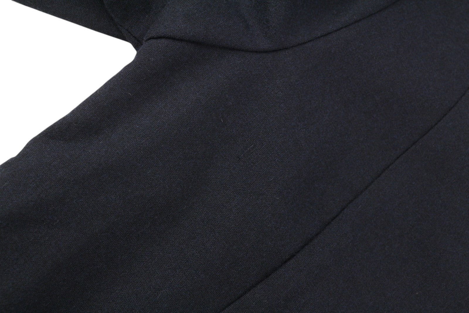 GANT Flannel Flare Women Dress EU36 Blue Wool Blend Round Neck 3/4 Sleeved Mini