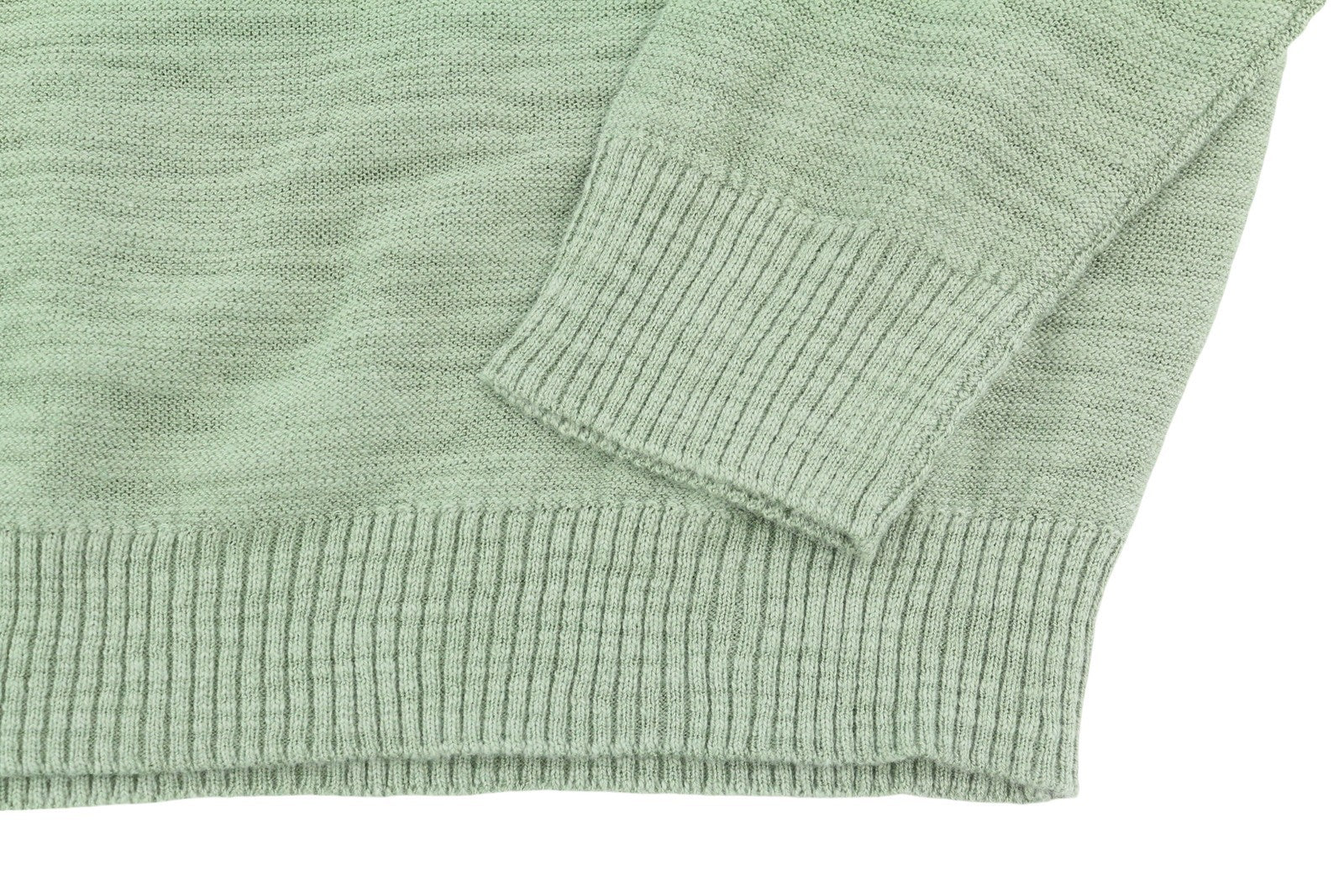 ANTONY MORATO Men Jumper L Green Knitted Crew Neck Patch Pocket Logo Pullover