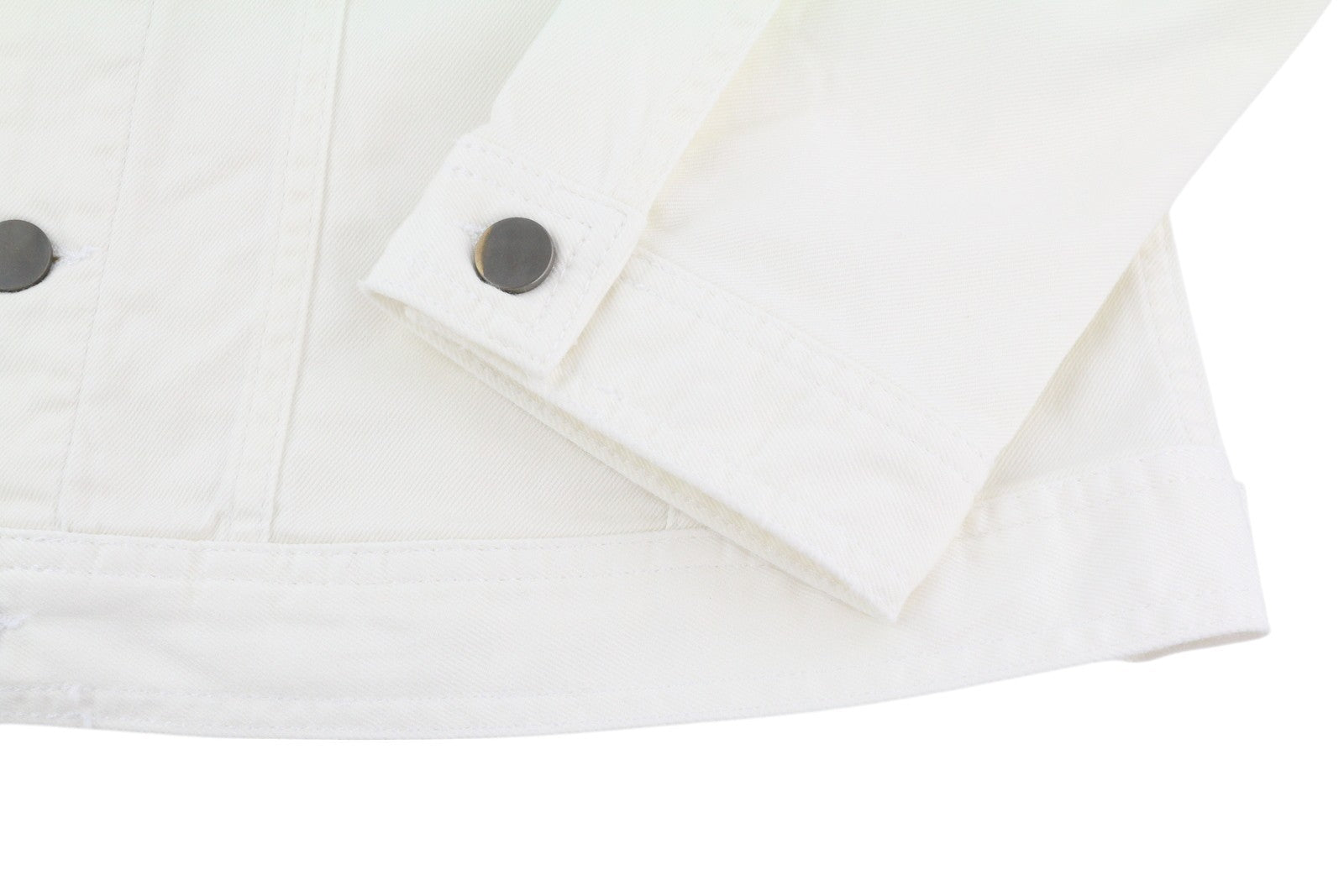 ANTONY MORATO Men Jacket XL Denim White Trucker Button-Up Unlined Unisex