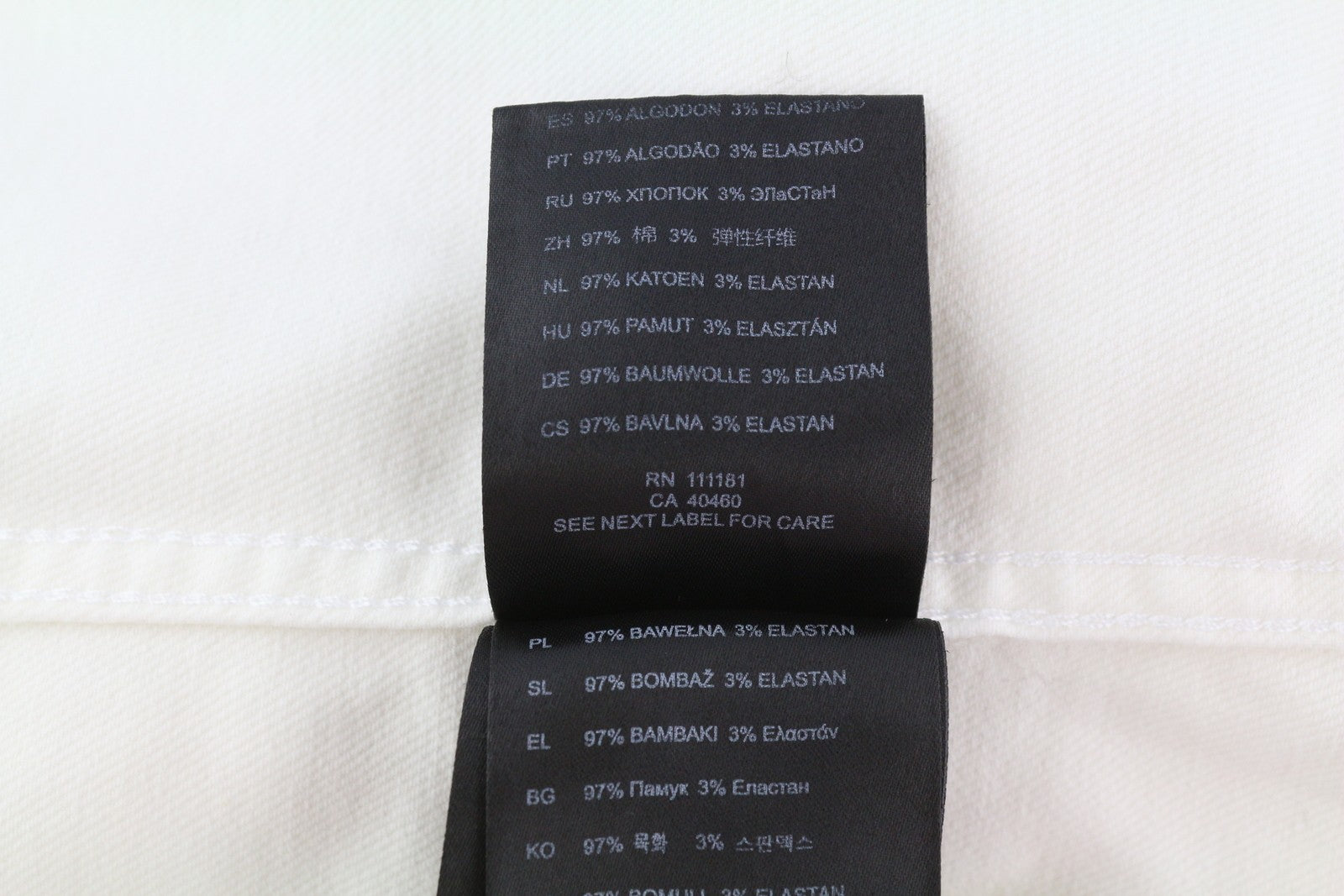 ANTONY MORATO Men Jacket XL Denim White Trucker Button-Up Unlined Unisex