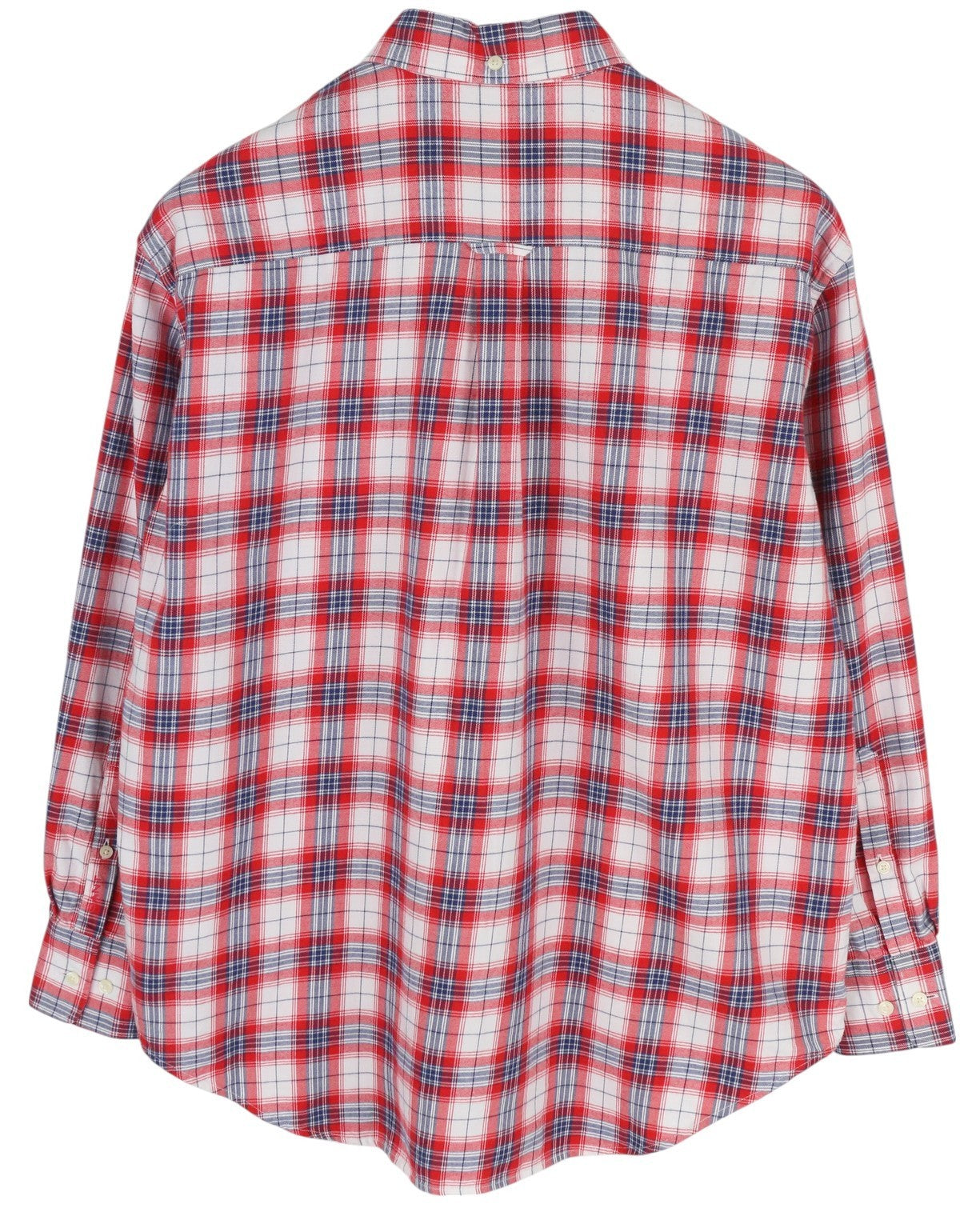 GANT Flannel Check Relaxed Women Shirt EU34 Casual Button-Down Neck Colourful