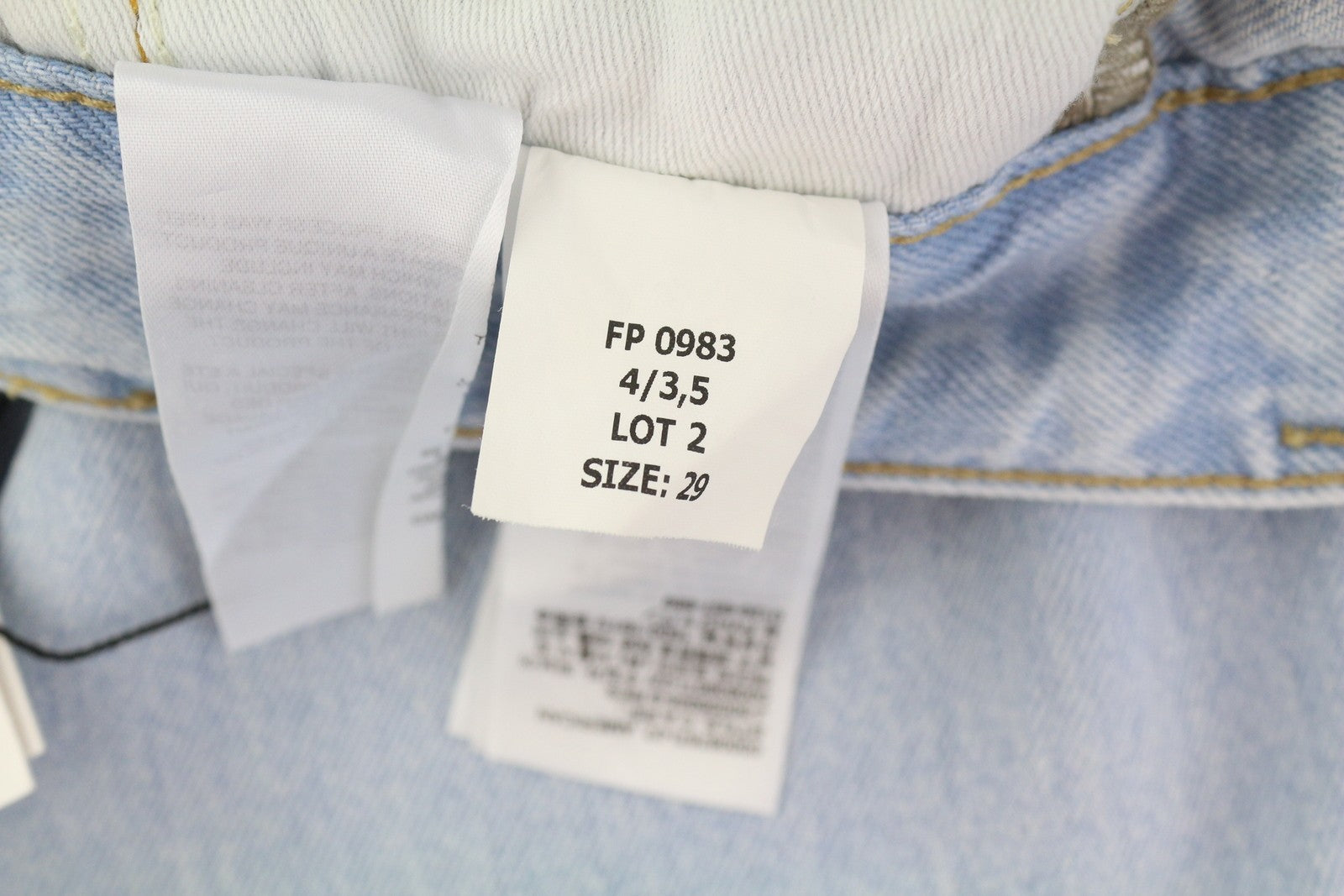 CALVIN KLEIN 90s Loose Pleated Men Jeans W29 Washed Blue Wide Leg Zip RRP$272