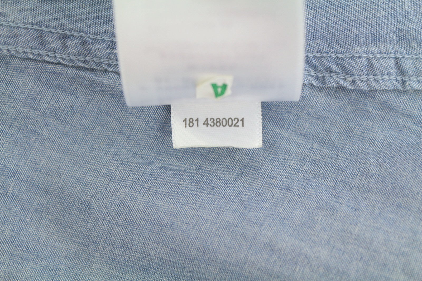 GANT Rugger Chambray Smille Women Shirt L Blue Belted Button-Down Long Sleeve